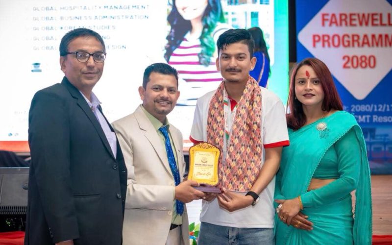 सांगीतिक र फेशन ईभेन्टमा भविष्य बनाउँदै राज रिजाल 