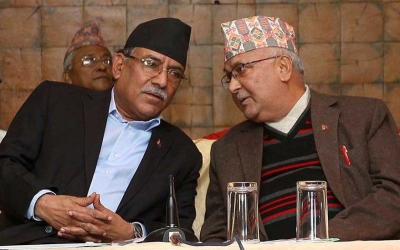 ओली सरकारलाई घेराबन्दी गर्ने प्रयासमा प्रचण्ड