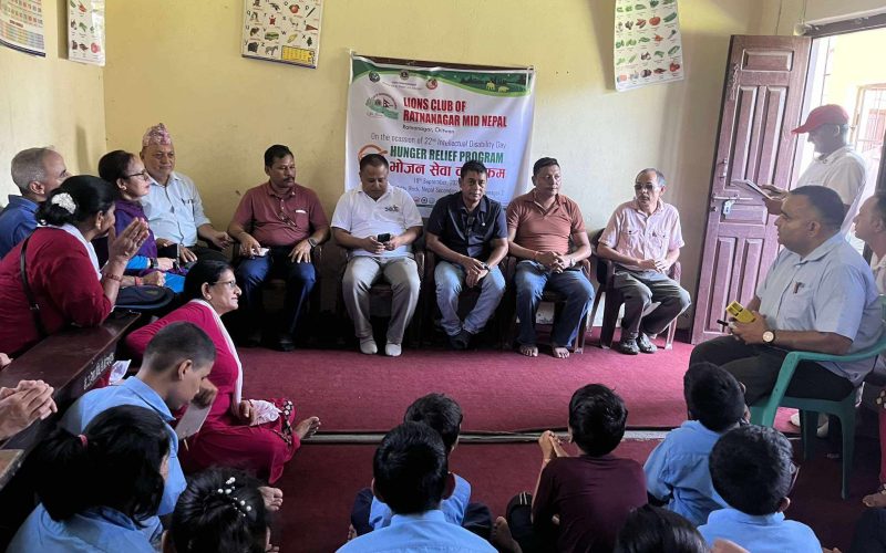 बौद्धिक अपाङ्गता भएका विद्यार्थीसंग मनाइयो अपाङ्गता दिवस