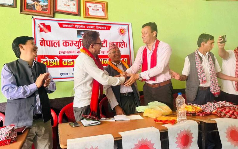 नेकपा एमाले इच्छाकामना ४ को अध्यक्षमा घनश्याम सिलवाल
