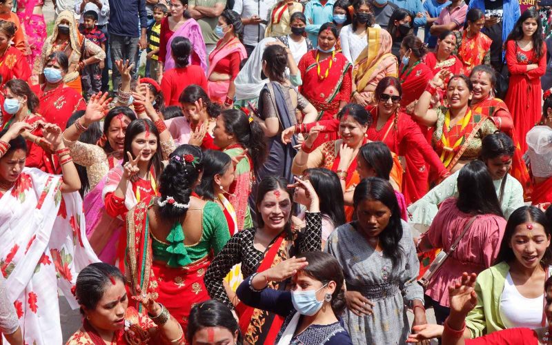 आज हरितालिका तीज महिलाहरू व्रत बस्ने