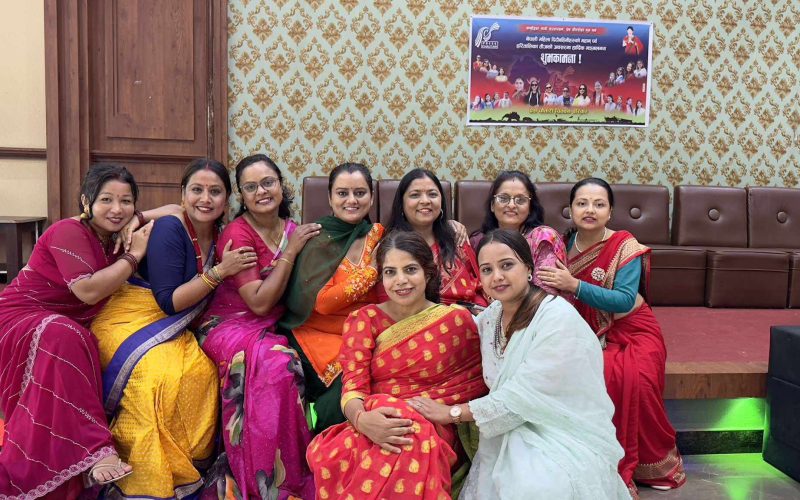 चितवनका महिला पत्रकारलाई प्रेस चौतारी चितवनको दर