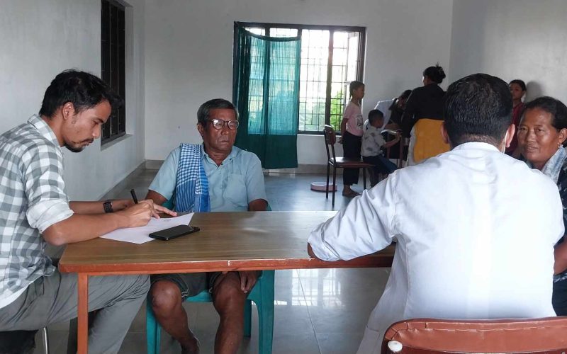 बछौलीमा स्वास्थ्य शिविर : ४१५ जनाको स्वास्थ्य परीक्षण