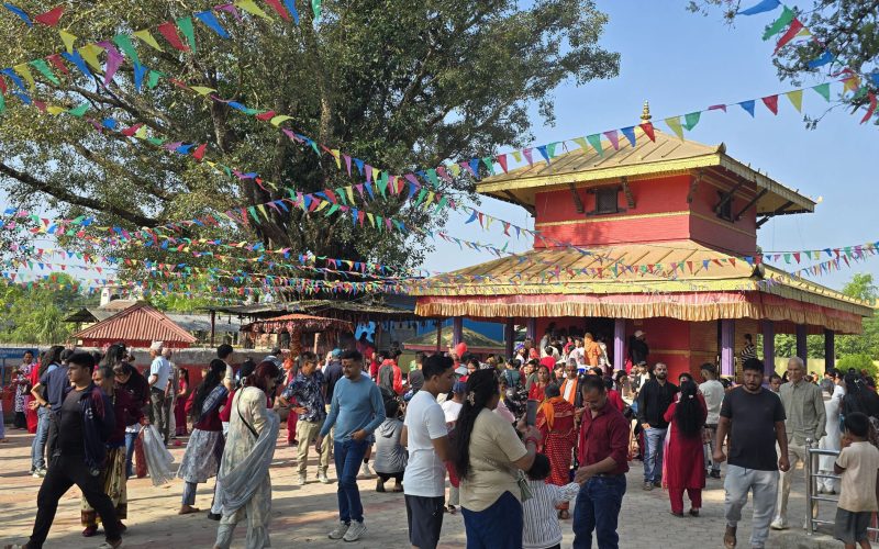 दशैँको सातौँ दिनः देशभरका शक्तिपीठमा भक्तजनको भिड