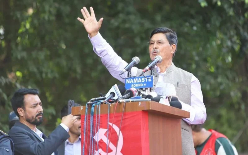 रवि लामिछाने पक्राउ गरेर आफ्नो दलका भ्रष्ट जोगाएः माओवादी नेता तामाङ