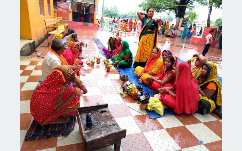 जितिया पर्वको व्रत समापन