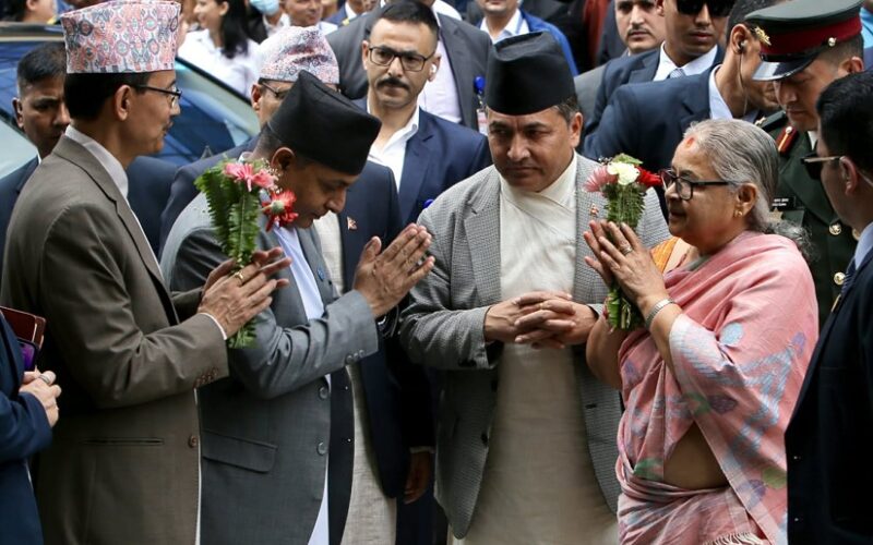 प्रधानमन्त्री सुशीला कार्कीले गरिन् पदभार ग्रहण