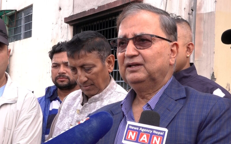 एमालेको कार्यालय डढेर खरानी भएपनि इच्छाशक्ति मरेको छैनः उपाध्यक्ष पोखरेल
