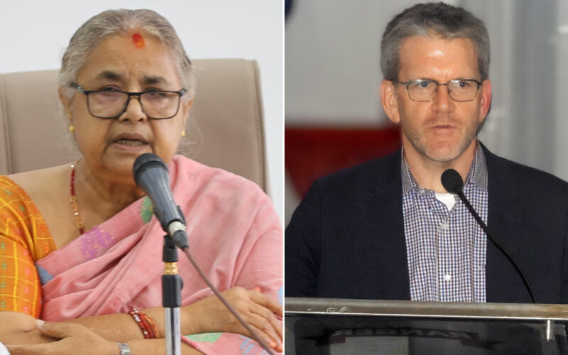 प्रधानमन्त्री कार्कीसँग अमेरिकी राजदूतको भेटवार्ता