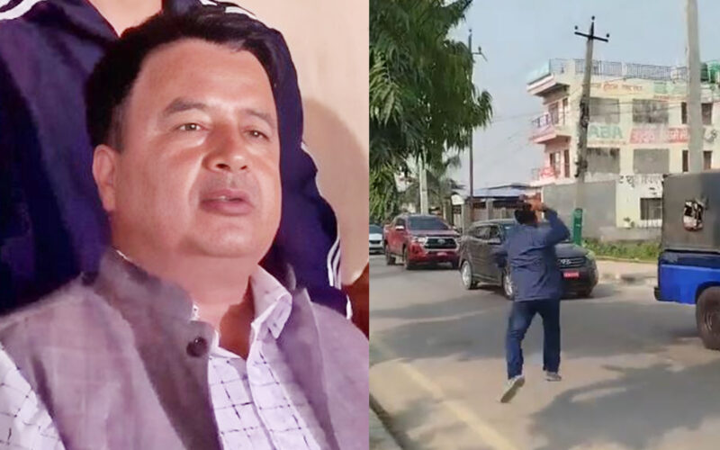 एमाले नेता महेश बस्नेतमाथि विराटनगरमा आक्रमणको प्रयास
