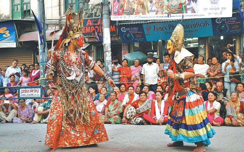 बनेपामा आजदेखी बाह्र–बर्षे नरदेवी नाच