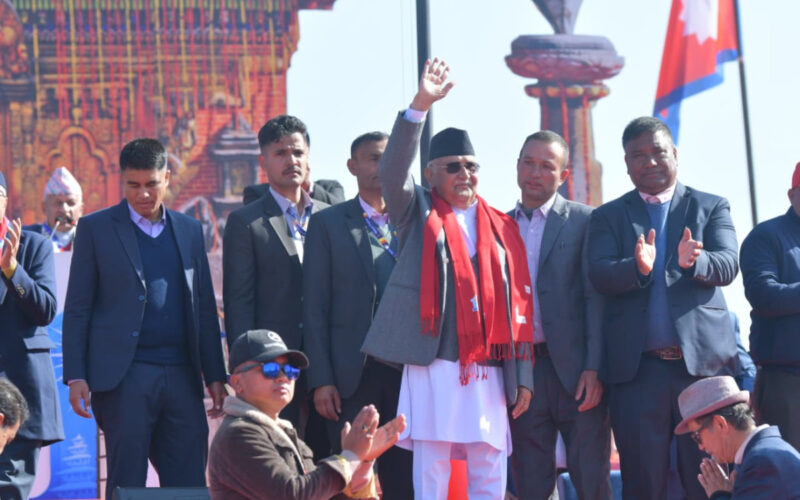 ओली भन्छन्- अनिर्वाचित सत्ता हामीलाई मञ्जुर छैन