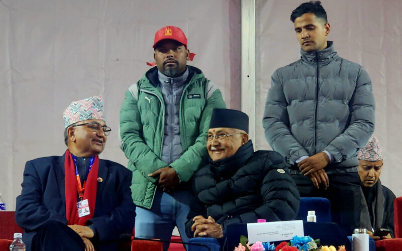 एमाले महाधिवेशनः अध्यक्षमा केपी ओलीको शुरुआती अग्रता