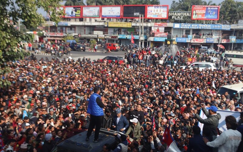 जेलबाट छुटेपछि चितवनमा रविको सम्बोधनः जेनजीको साथ लिएर देश बनाउन अब हामी लाग्छौँ