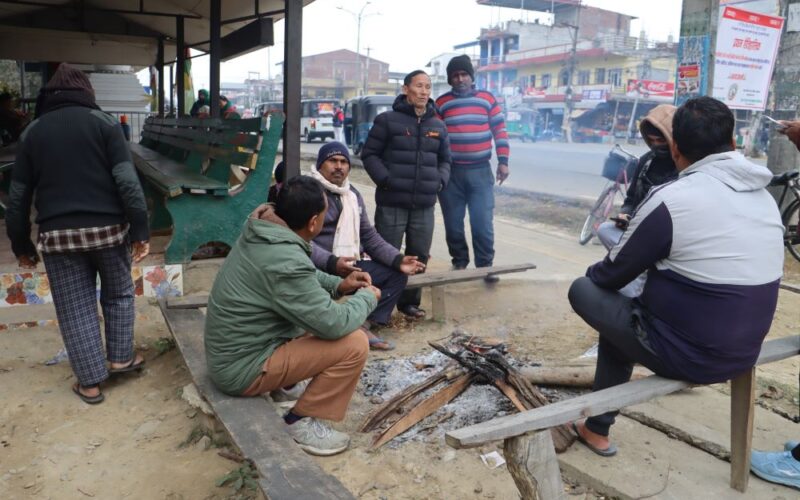 चितवनमा अत्यधिक चिसो, भरतपुर विमानस्थल तीन दिनदेखि बन्द