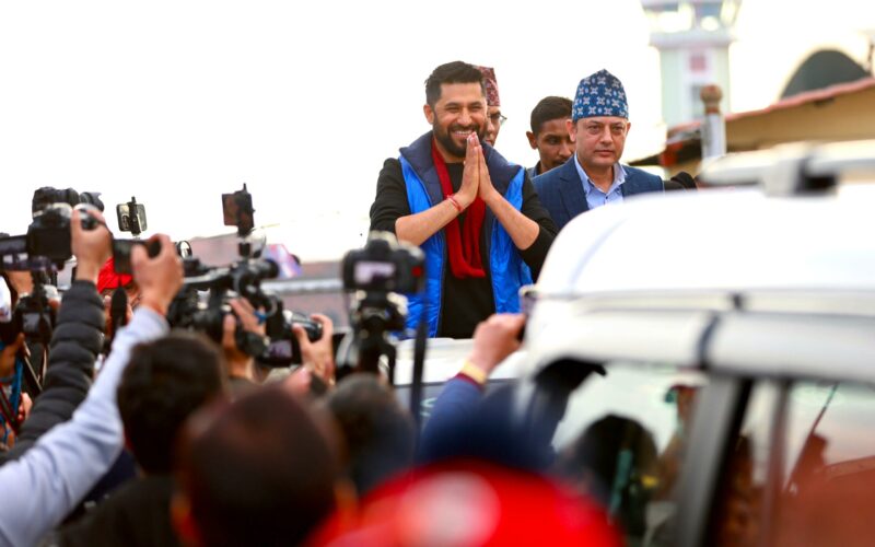 चैत १५ पछि आज घण्टीघरमा भित्रिँदै रास्वपा सभापति रवि
