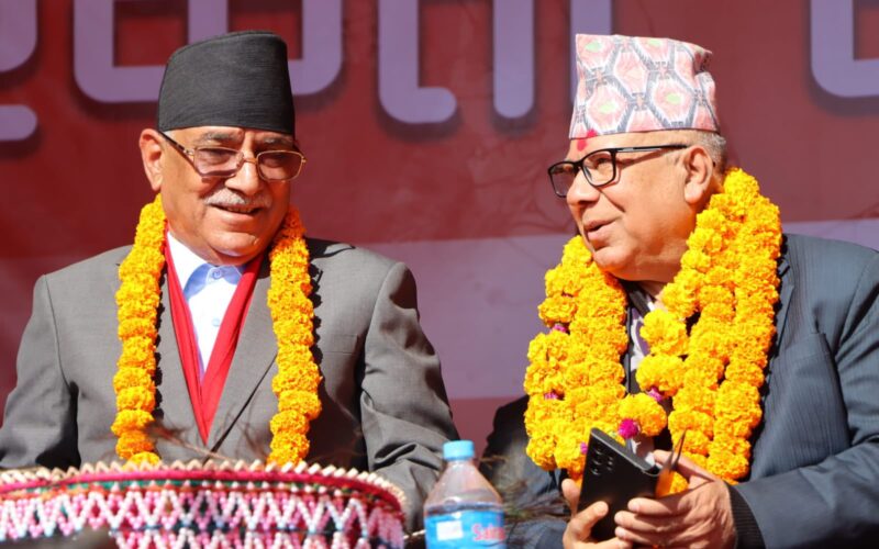 राष्ट्रिय सभामा उम्मेदवार चयन गर्दै प्रचण्ड–माधव