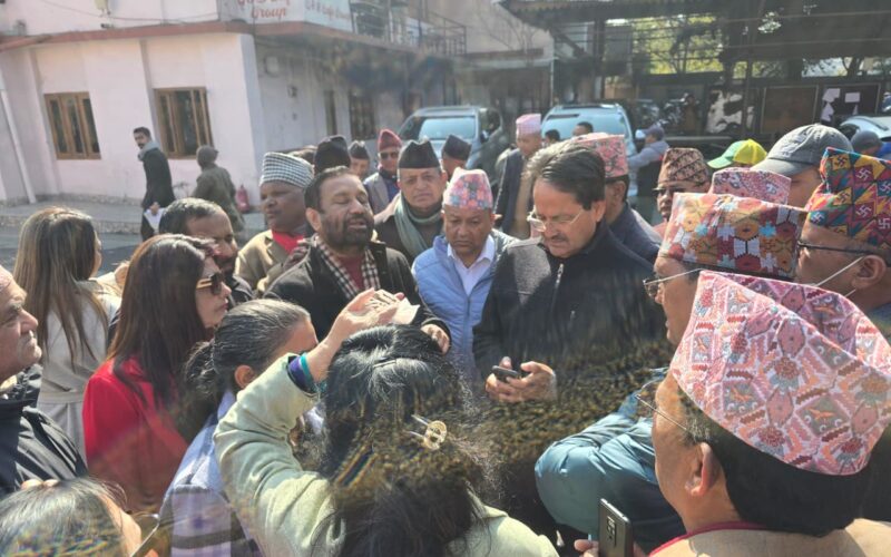 सर्वोच्च पुगे देउवा पक्षीय नेताहरू