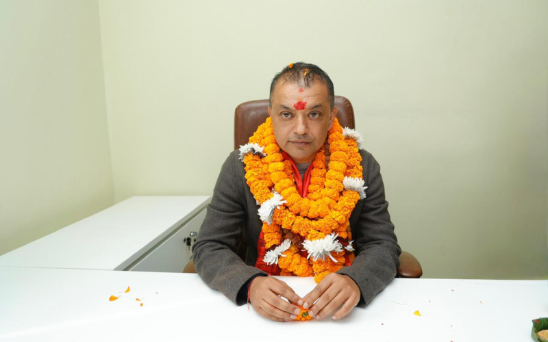 कांग्रेस सभापतिको कुर्सीमा गगन थापा