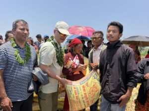 किराना पसलमा आगलागी हुँदा १५ लाख क्षति