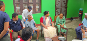 रोकिएन ध्रुबे हात्तीको आंतक, माडीमा घर भत्कायो