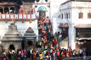 भरतपुरमा धारामा चिप्लिएर एक बृद्धको मृत्यु
