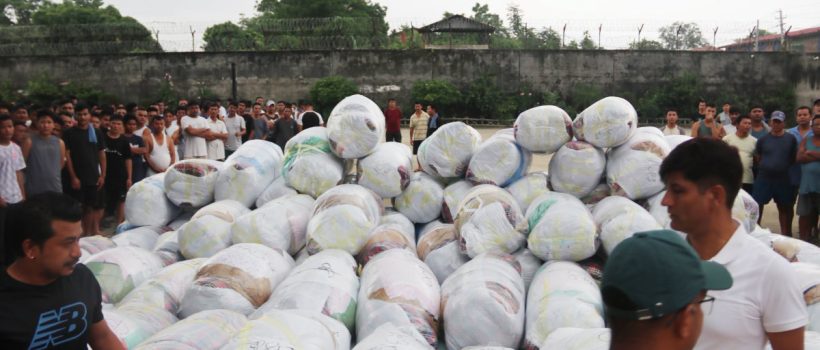 chitwan kaidbandi rahat for flood